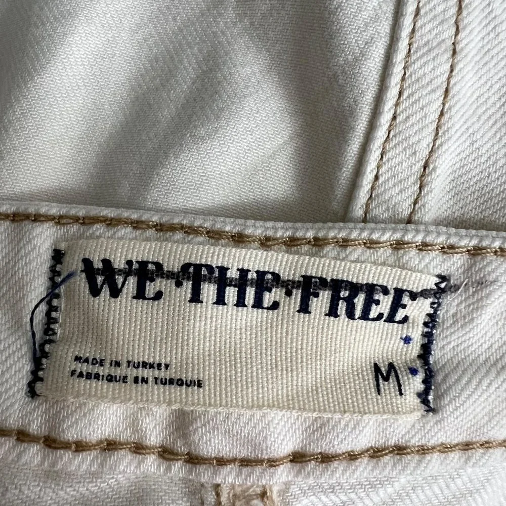 Free People We the Free Dreamweaver Maxi Skirt size M Beige Ivory Tiered Buttons - Picture 7 of 9